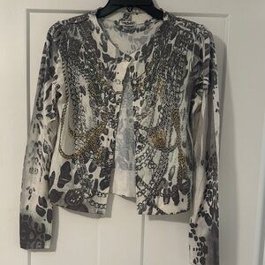 Stylish Women's Patterned Cardigan